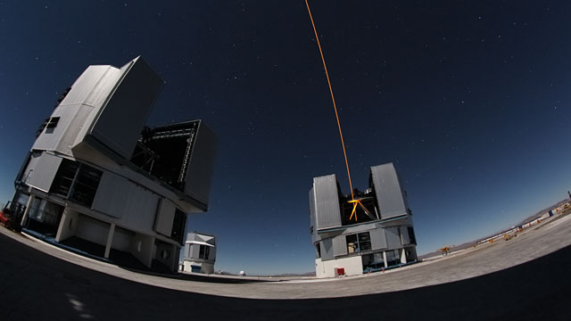 VLT and VST time-lapse