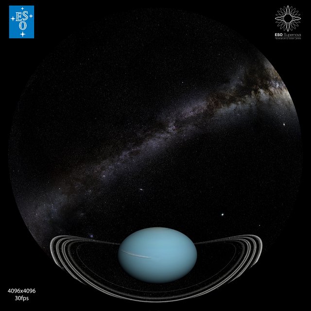 "From Earth to the Universe" — Uranus