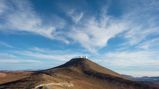 VISTA looks at Cerro Paranal