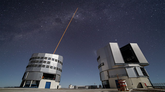 Shooting at the centre of the Milky Way