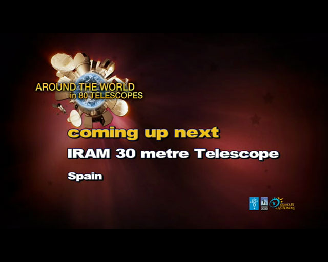IRAM Telescope (AW80T webcast)