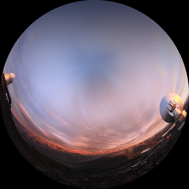 Sunset at La Silla (fulldome)