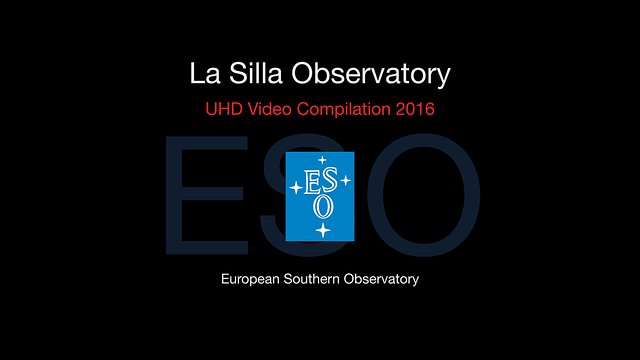 ESO's La Silla telescopes in 2016