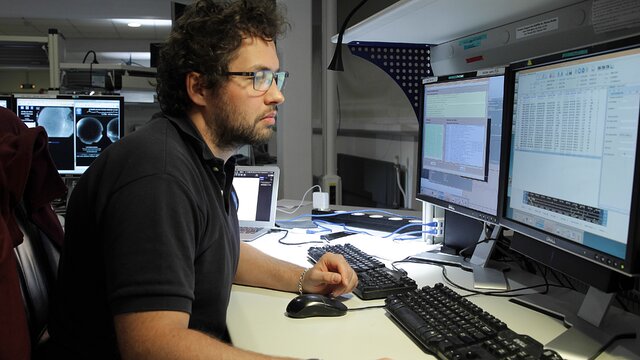 The La Silla control room