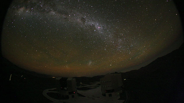 Twilight and night sky time-lapse