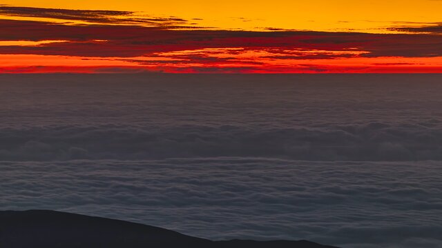 Sunset at Paranal Observatory