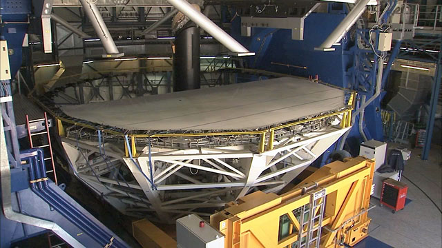 Mirror recoating at the Very Large Telescope (part 13) (time-lapse)