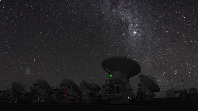 Eta Carinae over ALMA