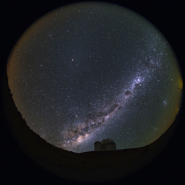 La Silla Fish-eye view