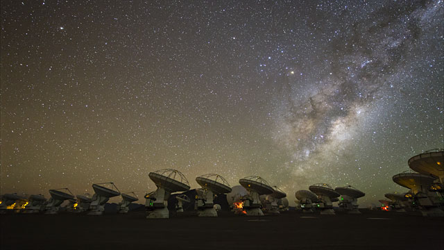 Ultra HD time-lapse of ALMA