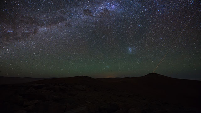 Dusk till dawn over Paranal