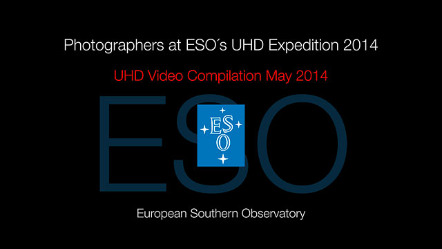 Fotografen bei der ESO-UHD-Expedition 2014