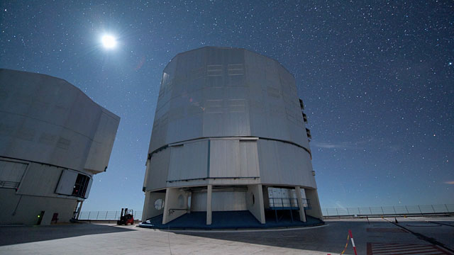 Rotating domes at the VLT