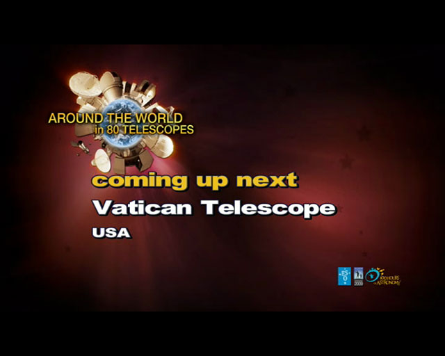 Vatican Observatory (AW80T webcast)