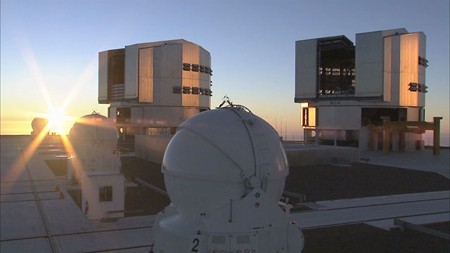 Sunset at the VLT