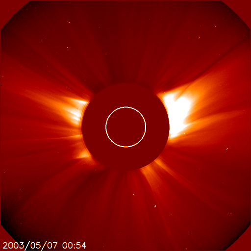 LASCO image of Mercury