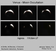 Venus Occultation (Ingress)