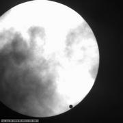 Venus Transit Enshrouded in Clouds