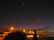 Venus and the Moon