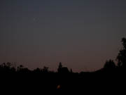 Venus and the Very Young Moon