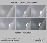 Venus Occultation (Egress)Venus Occultation (Egress)