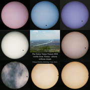 The Entire Venus Transit from Vienna