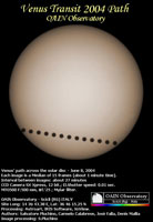 Venus Transit sequence