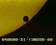 Venus at 3rd Contact