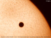 Venus Transit - H-alpha Image