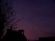 Conjunction of Venus and Jupiter