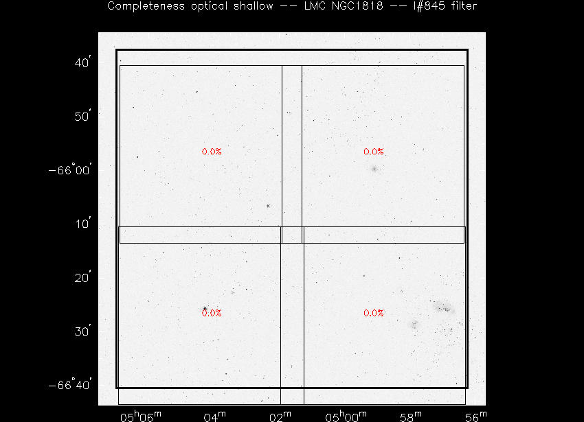 Progress for LMC NGC1818 in I@845-band