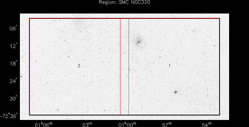 optical shallow strategy for SMC NGC330
