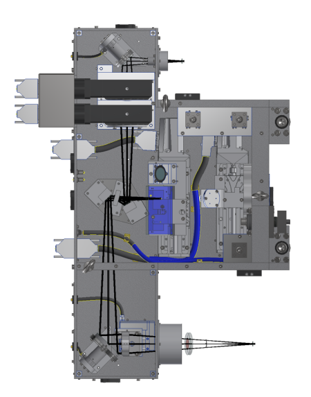 Overall sketch of the SoXS common path