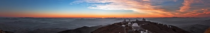 Sunset palette in the skies above La Silla Sunset palette in the skies above La Silla